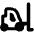 Forklift Icon from Core Remix Set