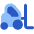 Forklift Icon from Plump Flat Set