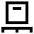 Shipping Pallet Package Icon from Sharp Line Set