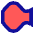 Warp Fish Icon from Sharp Pop Set