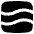 Warp Wave Icon from Plump Solid Set