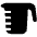 Measuring Cup Icon from Ultimate Bold Set