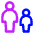 Adult Supervision Icon from Core Neon Set