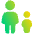 Adult Supervision Icon from Plump Gradient Set