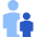 Adult Supervision Icon from Sharp Flat Set
