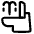 Bidet Icon from Plump Line Set