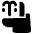 Bidet Icon from Plump Solid Set