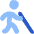 Blind People Icon from Flex Flat Set