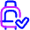 Carry On Bag Check Icon from Plump Neon Set