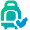 Carry On Bag Check Icon from Plump Gradient Set