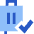 Carry On Bag Check Icon from Sharp Flat Set