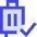 Carry On Bag Check Icon from Sharp Duo Set