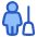 Cleaning Room Man icon - Free transparent PNG, SVG. No sign up needed.