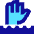 Deep Water Area Icon from Sharp Pop Set