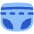 Diaper Icon from Plump Flat Set