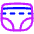 Diaper Icon from Plump Neon Set