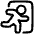 Emergency Exit Icon from Plump Line Set