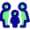 Family Restroom Icon from Core Pop Set