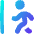 Figure Walk Arrival Icon from Flex Gradient Set