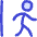 Figure Walk Departure Icon from Flex Duo Set