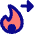 Fire Exit Icon from Core Pop Set