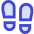 Footprint Icon from Sharp Duo Set