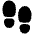 Footprint Icon from Plump Solid Set | Free Download as SVG Vector and Transparent PNG | Streamline icons