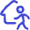 House Person Return Icon from Flex Duo Set