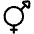 Intersex Symbol Icon from Plump Line Set