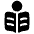 Library Icon from Plump Solid Set