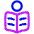 Library Icon from Plump Neon Set