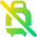 No Luggage Icon from Plump Gradient Set