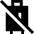 No Luggage Icon from Sharp Solid Set