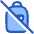No Personal Bag Icon from Plump Duo Set