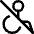Not Accessible Icon from Core Line Set