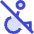Not Accessible Icon from Sharp Duo Set