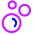 Soap Bubbles Icon from Plump Neon Set