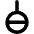 Symbol Gender Agender Icon from Plump Solid Set