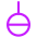 Symbol Gender Agender Icon from Plump Neon Set