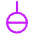 Symbol Gender Agender Icon from Plump Neon Set