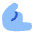 Take It Easy Sign Icon from Plump Flat Set