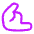 Take It Easy Sign Icon from Plump Neon Set