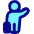 Taxi Hail Icon from Plump Pop Set