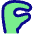 Tiny Sign Icon from Plump Pop Set