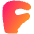 Tiny Sign Icon from Plump Gradient Set