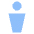 Toilet Sign Man icon - Free transparent PNG, SVG. No sign up needed.