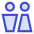 Toilet Sign Man Woman 2 icon - Free transparent PNG, SVG. No sign up needed.