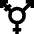 Transgender Symbol Icon from Sharp Remix Set