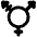 Transgender Symbol Icon from Plump Remix Set