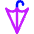 Umbrella Stand Icon from Core Neon Set